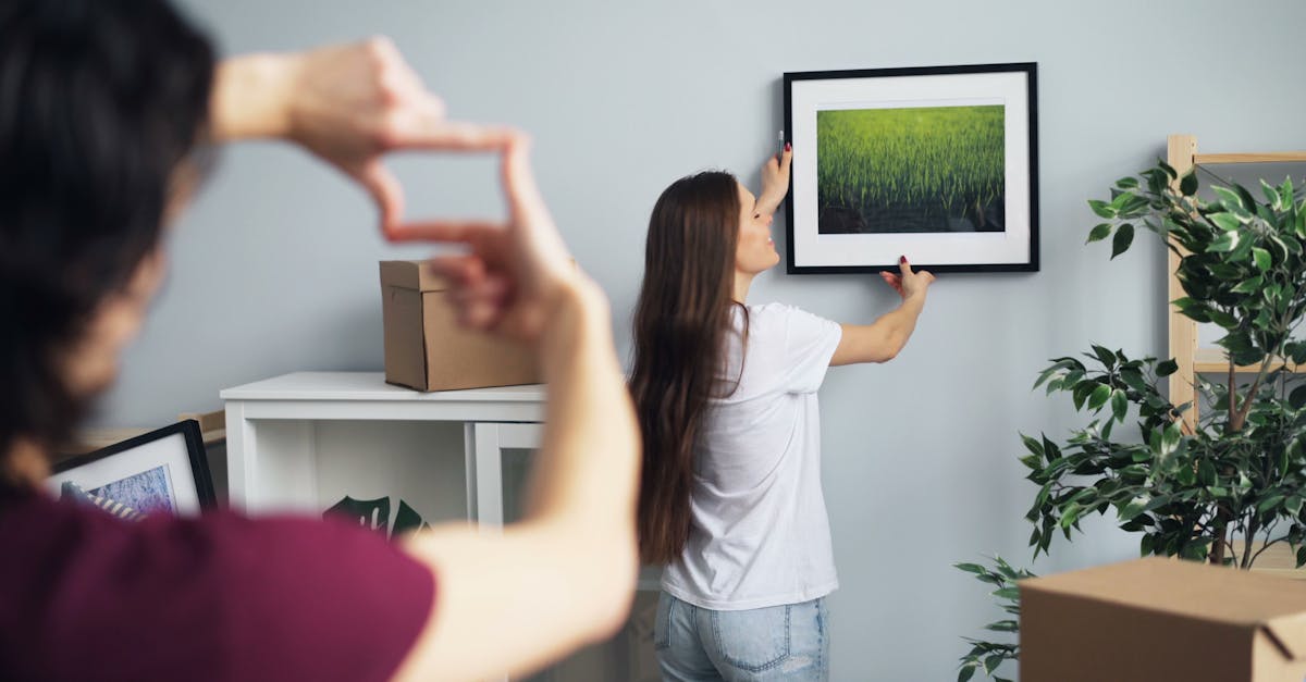 A Couple Decorating a Home